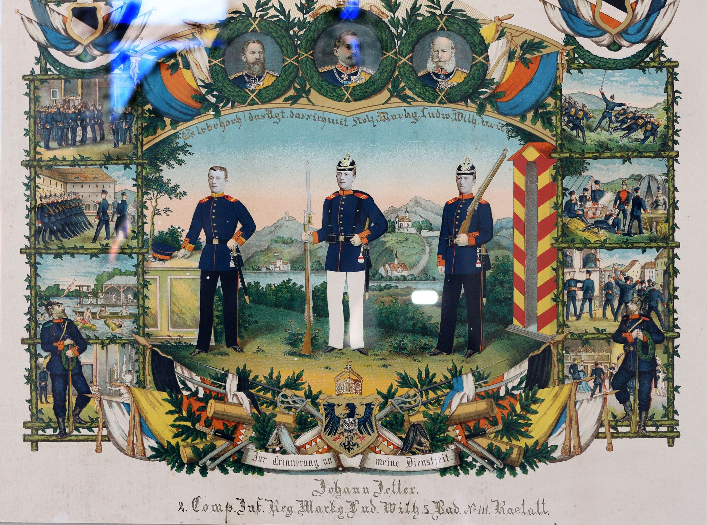 Militär und Gesellschaft im Kaiserreich 1871 - 1914 am Beispiel Rastatts (mit Exponaten des ...